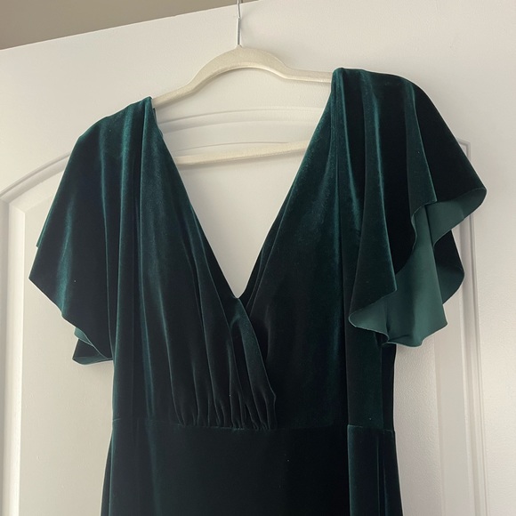 Jenny Yoo Velvet Dress - Picture 6 of 8